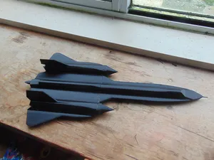 Stylised SR71 Blackbird