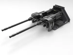 1/4 Scale  Rheinmetall-Borsig MG131 13mm Machine Gun set, for model FW190