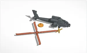AH-64 apache attack helicopter