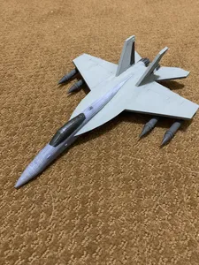 Fighter jet F18