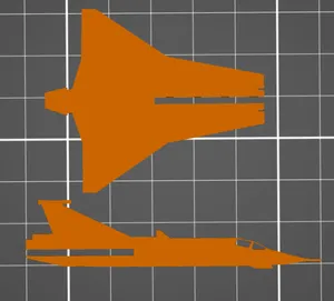 SAAB-35 Draken card kit