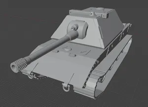E100 late turret 150 mm gun