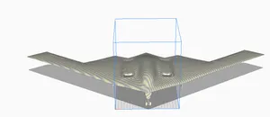 B-2 with  supports