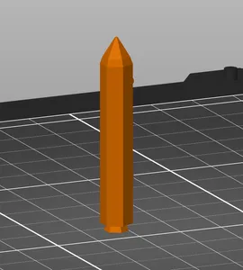 Low-poly Space Shuttle Solid Rocket Booster