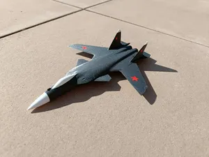One piece Su-47 multicolor aircraft