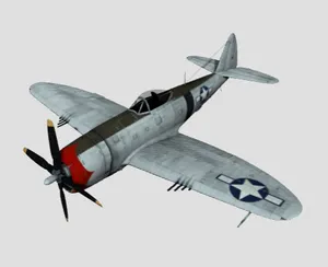 P-47 American fighter