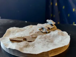Crashed Imperial Star Destroyer Diorama