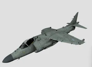 Sea Harrier FA2 British Fighter