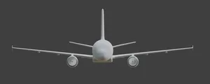 Airbus A320 Plane STL (high quality)